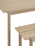 Linear Wood Bench 170x34cm